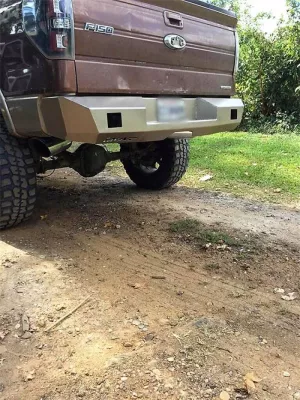FORD F150 2009-2014 with CLASSIC REAR Weld It Yourself STANDARD installed
