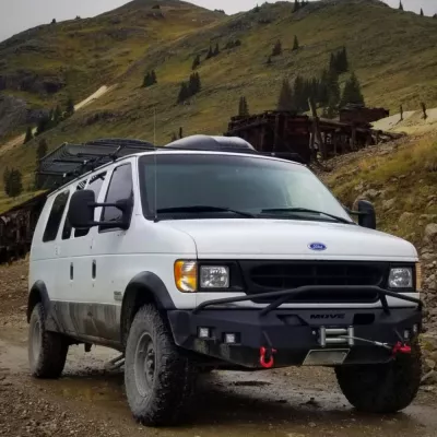 FORD E-SERIES VAN 1992-2007 with CLASSIC FRONT W.I.Y.KIT OFFROAD installed
