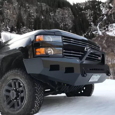 CHEVY 2500-3500HD 2015-2019 with CLASSIC FRONT Weld It Yourself STANDARD installed