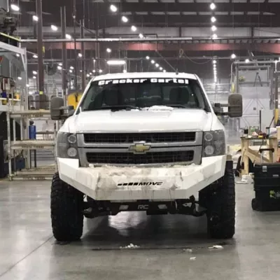 CHEVY 2500-3500HD 2007.5-2010 with CLASSIC FRONT Weld It Yourself STANDARD installed