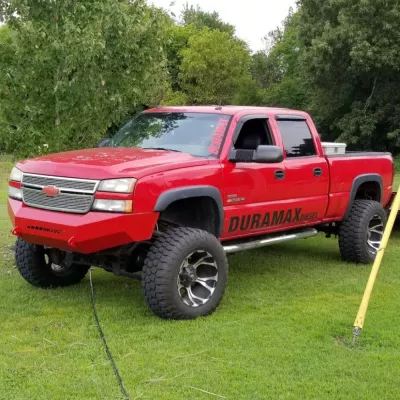 CHEVY 2500-3500HD 2003-2007 with CLASSIC FRONT Weld It Yourself STANDARD installed