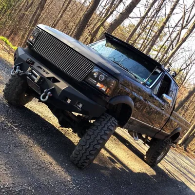 FORD F250-350 1992-1998 with CLASSIC FRONT Weld It Yourself Offroad installed