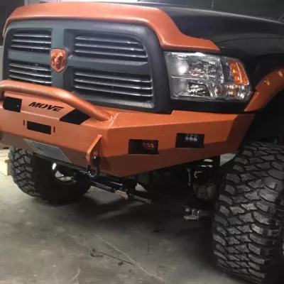 DODGE 2500-3500 2010-2018 with CLASSIC FRONT W.I.Y.KIT OFFROAD installed