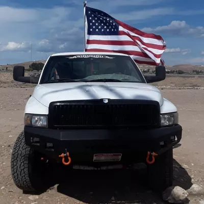 DODGE 2500-3500 1994-2002 with CLASSIC FRONT Weld It Yourself STANDARD installed