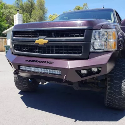 CHEVY 2500-3500HD 2007.5-2010 with PRECISION FRONT W.I.Y.KIT STANDARD installed