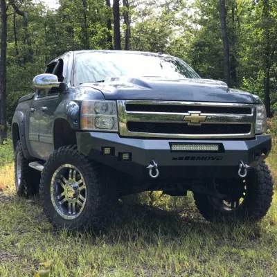 CHEVY 1500 2007.5-2013 with CLASSIC FRONT Weld It Yourself STANDARD installed