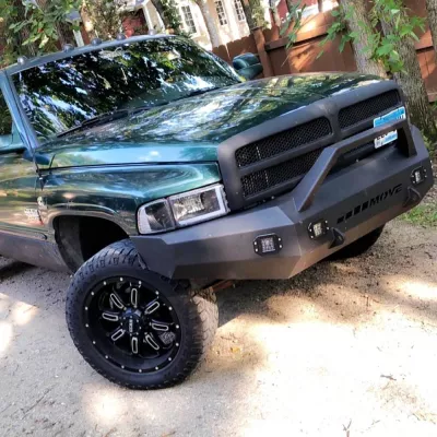 DODGE 2500-3500 1994-2002 with CLASSIC FRONT Weld It Yourself STANDARD installed