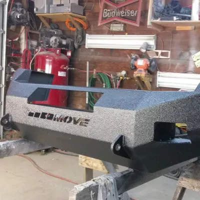CHEVY 2500-3500HD 2007.5-2010 with CLASSIC FRONT Weld It Yourself STANDARD installed