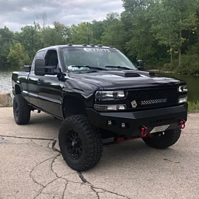 CHEVY 1500 1999-2002 with CLASSIC FRONT Weld It Yourself STANDARD installed