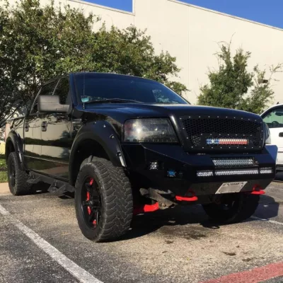 FORD F150 2004-2008 with CLASSIC FRONT Weld It Yourself STANDARD installed