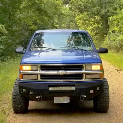 CHEVY 1500 1988-1998 with CLASSIC FRONT Weld It Yourself STANDARD installed