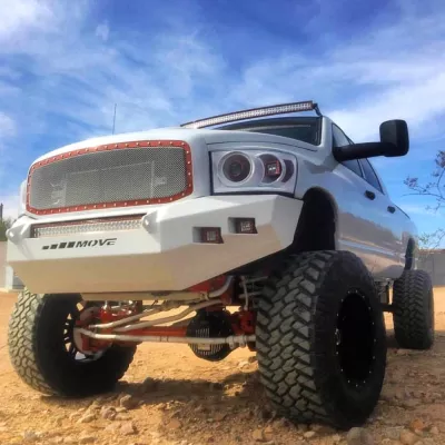 DODGE 2500-3500 2006-2009 with CLASSIC FRONT Weld It Yourself STANDARD installed