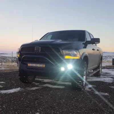 DODGE 1500 2013-2024 [INCLUDES 1500 CLASSIC] with CLASSIC FRONT W.I.Y.KIT STANDARD installed