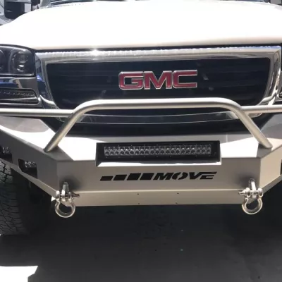 GMC 2500-3500HD 2003-2007 with CLASSIC FRONT Weld It Yourself STANDARD installed