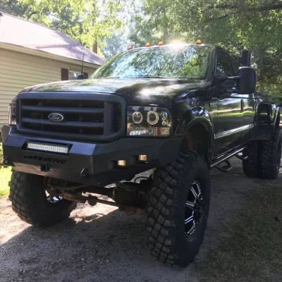 FORD F250-350 1999-2004 with CLASSIC FRONT W.I.Y.KIT STANDARD installed