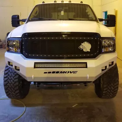 FORD F250-350 1999-2004 with CLASSIC FRONT W.I.Y.KIT STANDARD installed