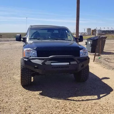 NISSAN TITAN 2003-2015 with CLASSIC FRONT Weld It Yourself STANDARD installed