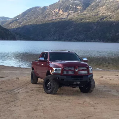 DODGE 2500-3500 2010-2018 with CLASSIC FRONT Weld It Yourself STANDARD installed