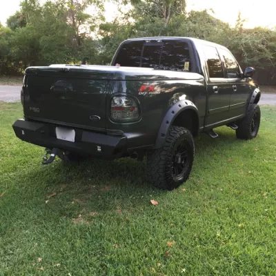 FORD F150 1999-2003 with CLASSIC REAR Weld It Yourself STANDARD installed