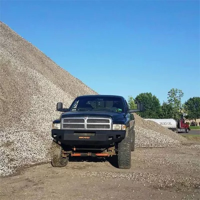 DODGE 1500 1994-2001 with CLASSIC FRONT Weld It Yourself STANDARD installed