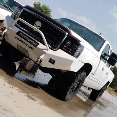 GMC 1500 2007.5-2013 with CLASSIC FRONT W.I.Y.KIT STANDARD installed