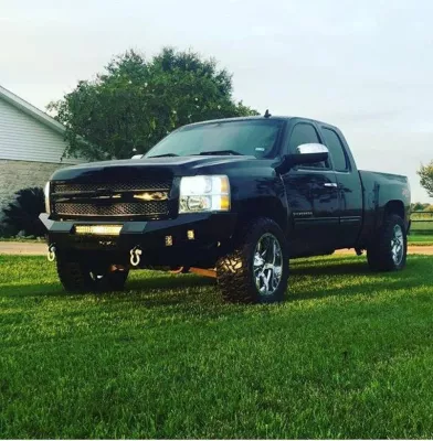 CHEVY 1500 2007.5-2013 with CLASSIC FRONT Weld It Yourself STANDARD installed