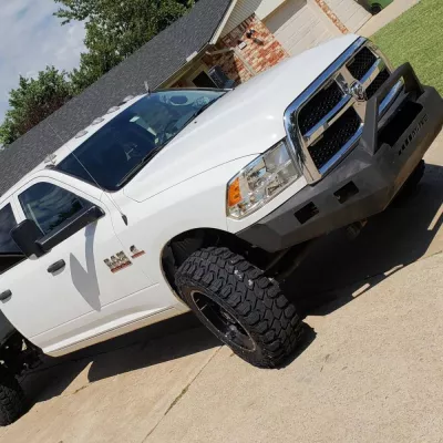DODGE 2500-3500 2010-2018 with CLASSIC FRONT Weld It Yourself STANDARD installed