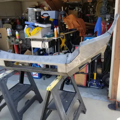 FORD F250-350 2005-2007 with CLASSIC FRONT Weld It Yourself STANDARD installed