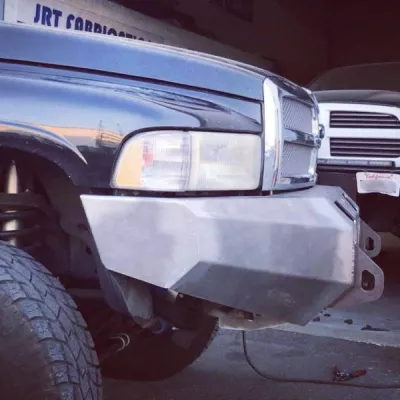 DODGE 2500-3500 1994-2002 with CLASSIC FRONT Weld It Yourself Offroad installed