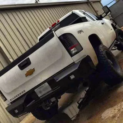 CHEVY 2500-3500HD 2011-2014 with CLASSIC REAR Weld It Yourself STANDARD installed