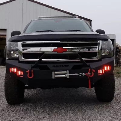 CHEVY 1500 2007.5-2013 with CLASSIC FRONT Weld It Yourself Offroad installed