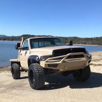 DODGE 2500-3500 1994-2002 with PRECISION FRONT W.I.Y.KIT STANDARD installed