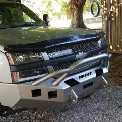 CHEVY 2500-3500HD 2003-2007 with CLASSIC FRONT Weld It Yourself Offroad installed