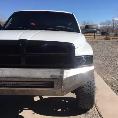 DODGE 2500-3500 1994-2002 with CLASSIC FRONT Weld It Yourself STANDARD installed
