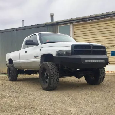 DODGE 2500-3500 1994-2002 with CLASSIC FRONT Weld It Yourself STANDARD installed