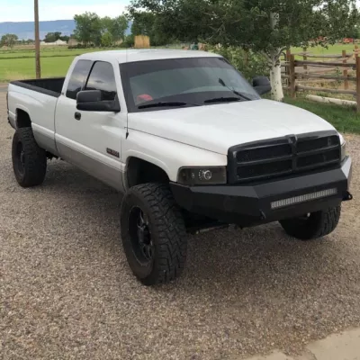 DODGE 2500-3500 1994-2002 with CLASSIC FRONT Weld It Yourself STANDARD installed