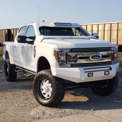 FORD F250-350 2017-2019 with CLASSIC FRONT W.I.Y.KIT STANDARD installed