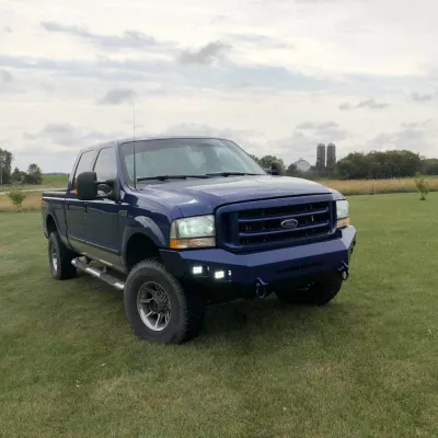 FORD F250-350 1999-2004 with CLASSIC FRONT W.I.Y.KIT STANDARD installed