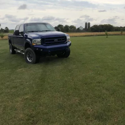 FORD F250-350 1999-2004 with CLASSIC FRONT W.I.Y.KIT STANDARD installed