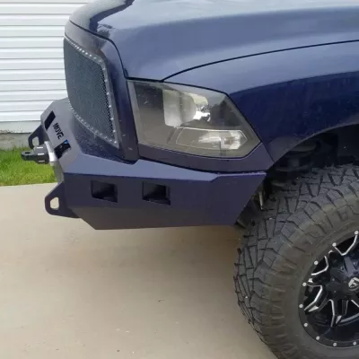 DODGE 2500-3500 2010-2018 with CLASSIC FRONT Weld It Yourself Offroad installed