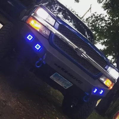 CHEVY 2500-3500HD 2003-2007 with CLASSIC FRONT Weld It Yourself STANDARD installed