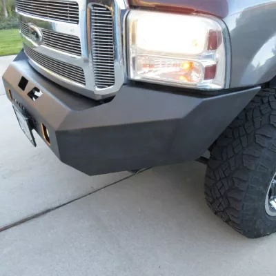 FORD F250-350 2005-2007 with CLASSIC FRONT Weld It Yourself STANDARD installed