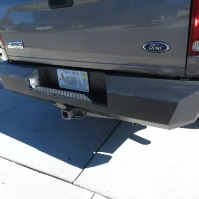 FORD F250-350 2005-2007 with CLASSIC REAR Weld It Yourself STANDARD installed
