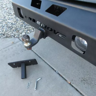 FORD F250-350 2005-2007 with CLASSIC FRONT Weld It Yourself STANDARD installed