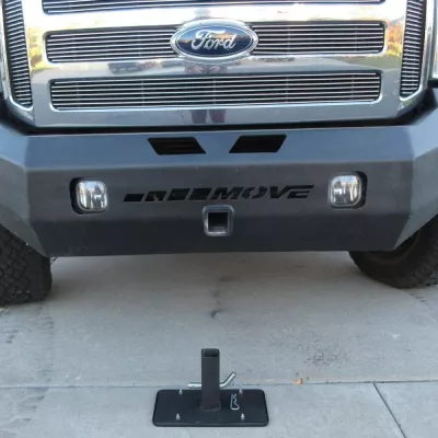FORD F250-350 2005-2007 with CLASSIC FRONT Weld It Yourself STANDARD installed