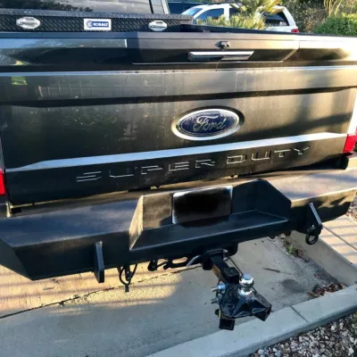 FORD F250-350 2017-2019 with CLASSIC REAR W.I.Y.KIT STANDARD installed