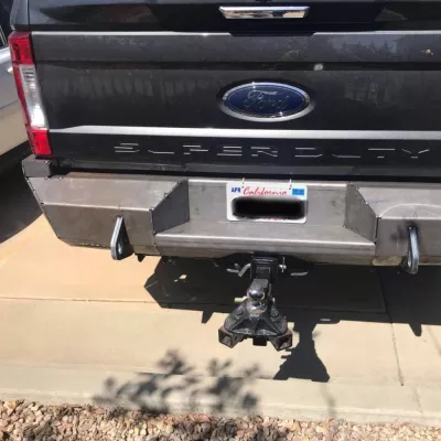 FORD F250-350 2017-2019 with CLASSIC REAR W.I.Y.KIT STANDARD installed