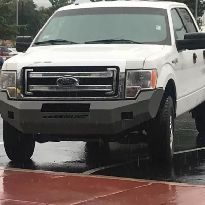 FORD F150 2009-2014 with CLASSIC FRONT Weld It Yourself STANDARD installed