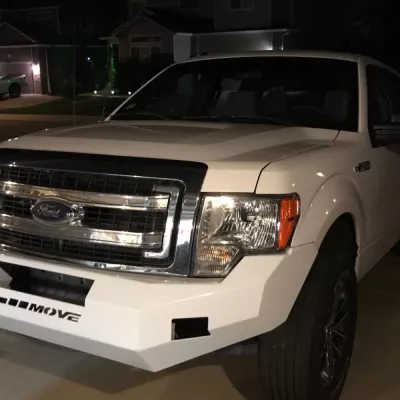 FORD F150 2009-2014 with CLASSIC FRONT Weld It Yourself STANDARD installed