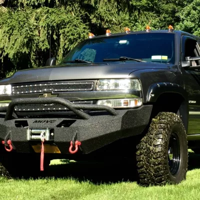 CHEVY 2500-3500HD 1999-2002 with CLASSIC FRONT Weld It Yourself Offroad installed